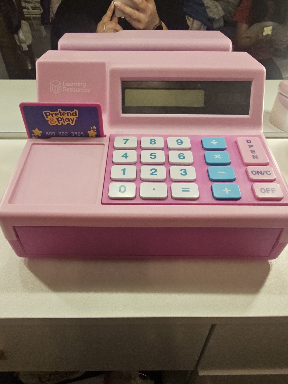 Learning Resources Pink Pretend & Play Kids Toy Cash Register